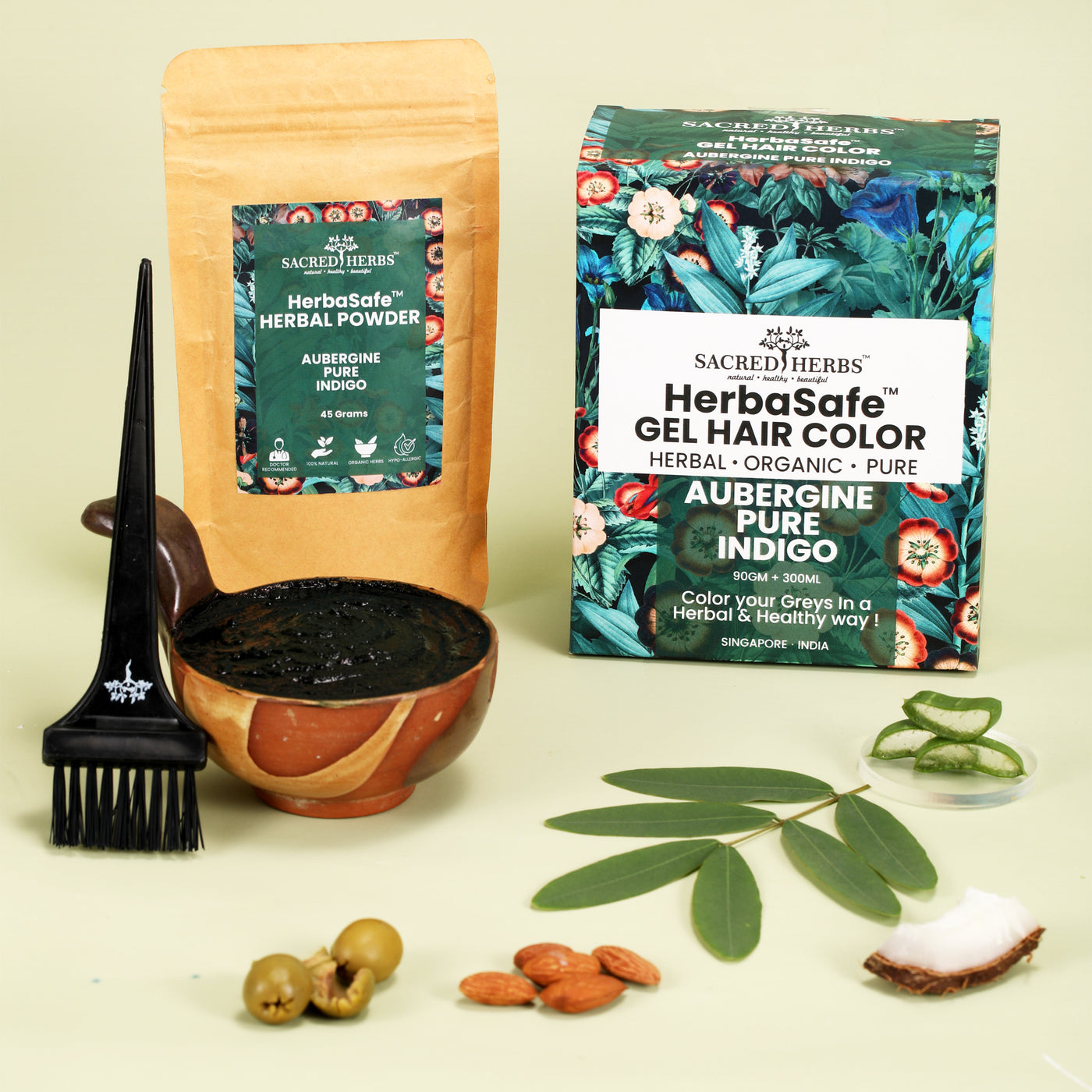 HerbaSafe Hypo-Allergic Herbal Hair Color