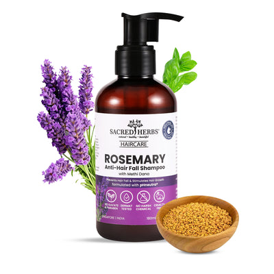 Rosemary Anti-Hair Fall Shampoo with Rosemary & Methi Dana