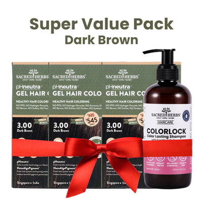 Super Value Pack Dark Brown Hair Color