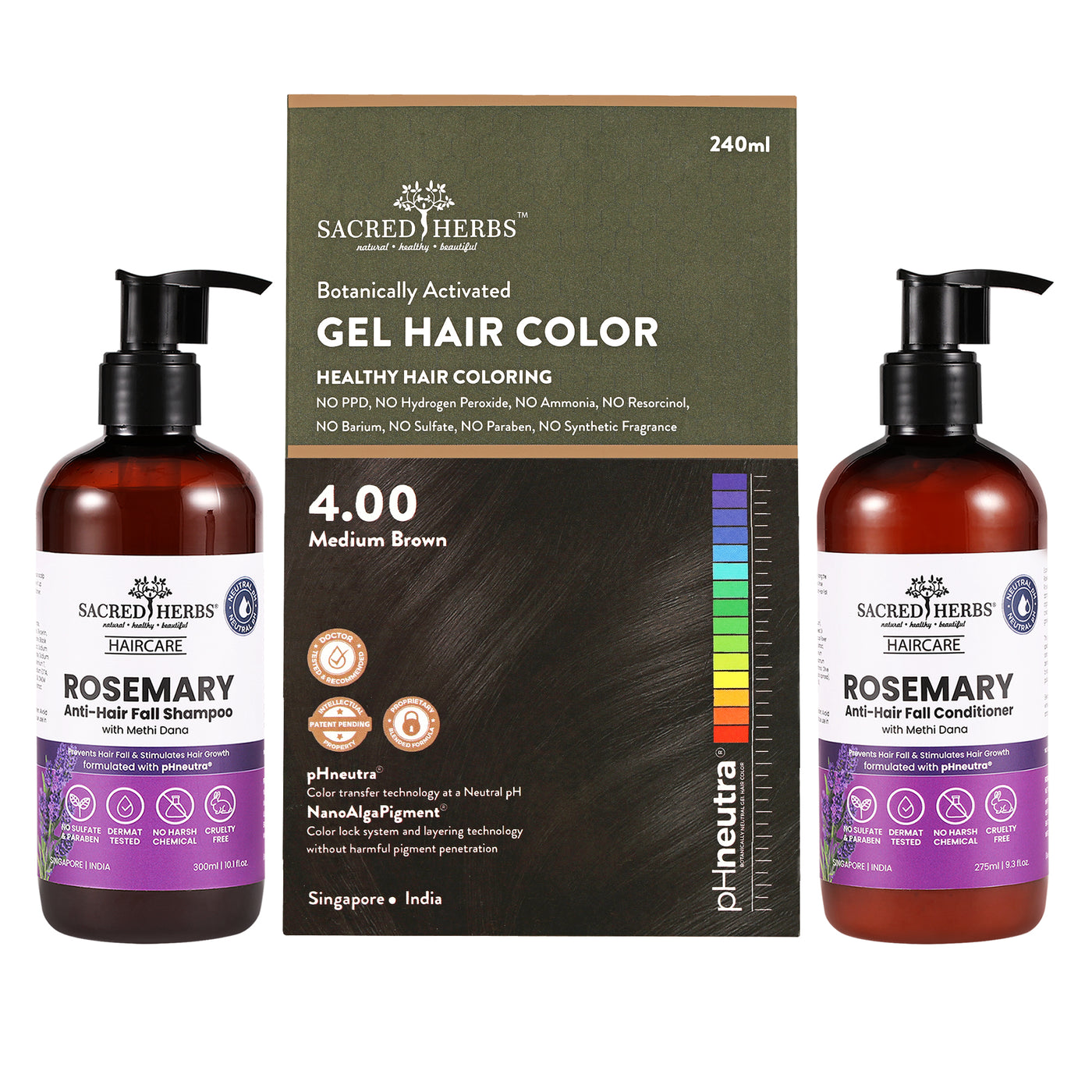 Shampoo + Conditioner Hair Color Premium Premium Pack