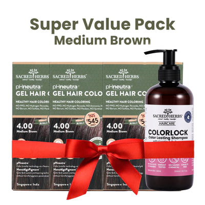 Super Value Pack Medium Brown Hair Color