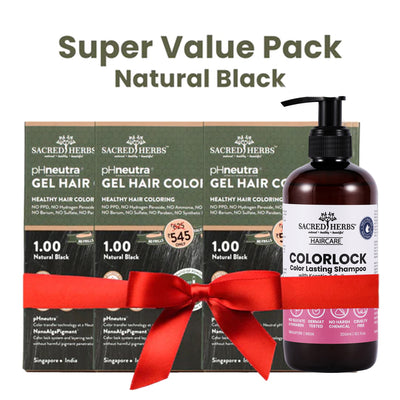 Super Value Pack Natural Black Hair Color