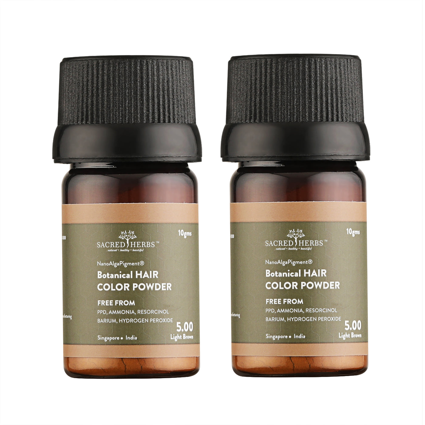 Sacred Herbs® Damage Free pH Neutral Gel Colour-Light Brown 5.00