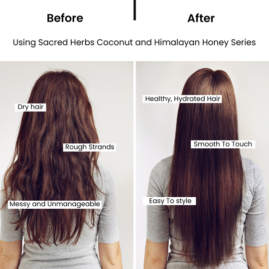 Sacred Herbs Coconut Milk Gentle Cleansing Conditioner with Himalayan Honey