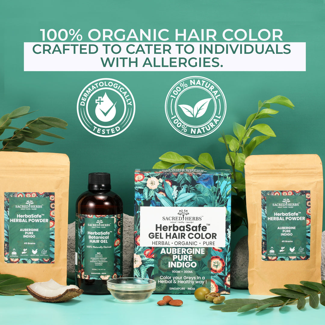 HerbaSafe Hypo-Allergic Herbal Hair Color