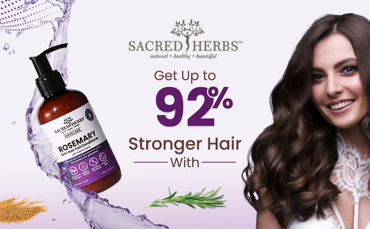 Sacred Herbs Rosemary Anti-Hair Fall Conditioner with Rosemary & Methi Dana (Pack Of-2)