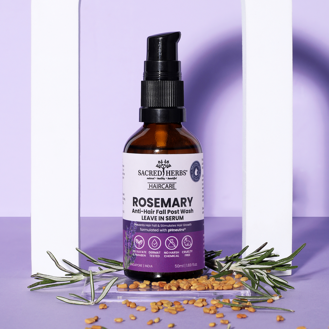 Sacred Herbs Rosemary Anti Hair Fall Post Wash Leave In Serum