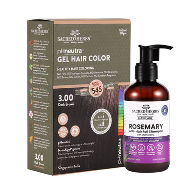 Rosemary Methi dana Shampoo+ Hair Color Value Pack