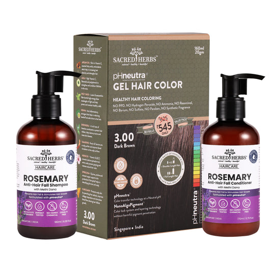 Rosemary Methi Dana Hair Care : Complete Hair Color Value Pack