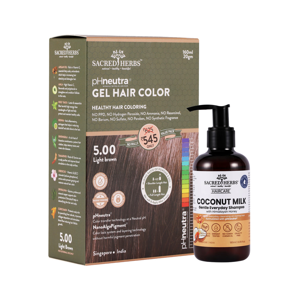 Coconut Milk Shampoo+ Hair Color Value Pack