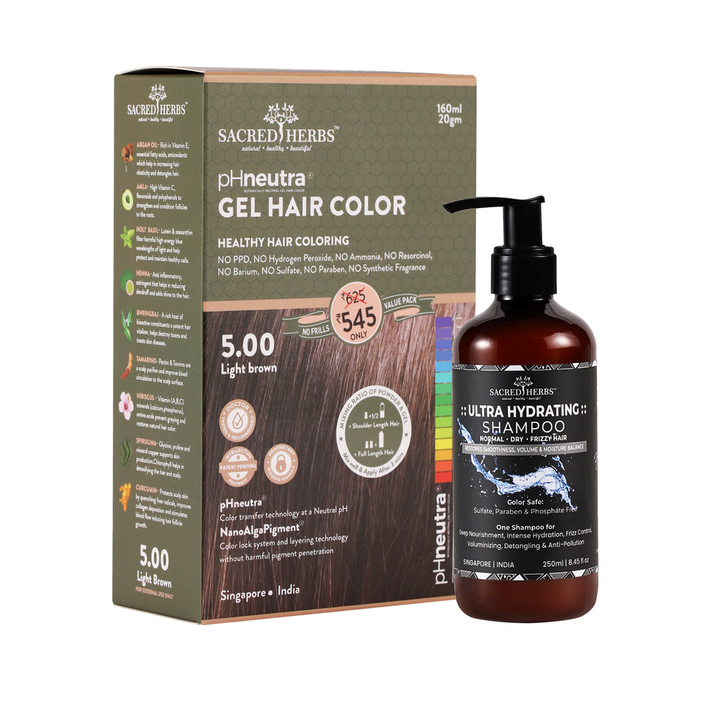 Ultra Hydrating Shampoo+ Hair Color Value Pack