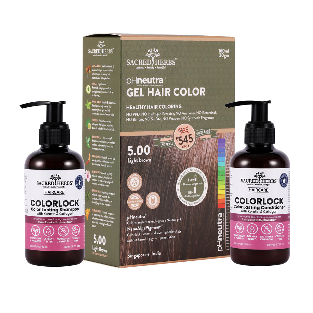 Color Lock Hair Care: Complete Hair Color Value Pack