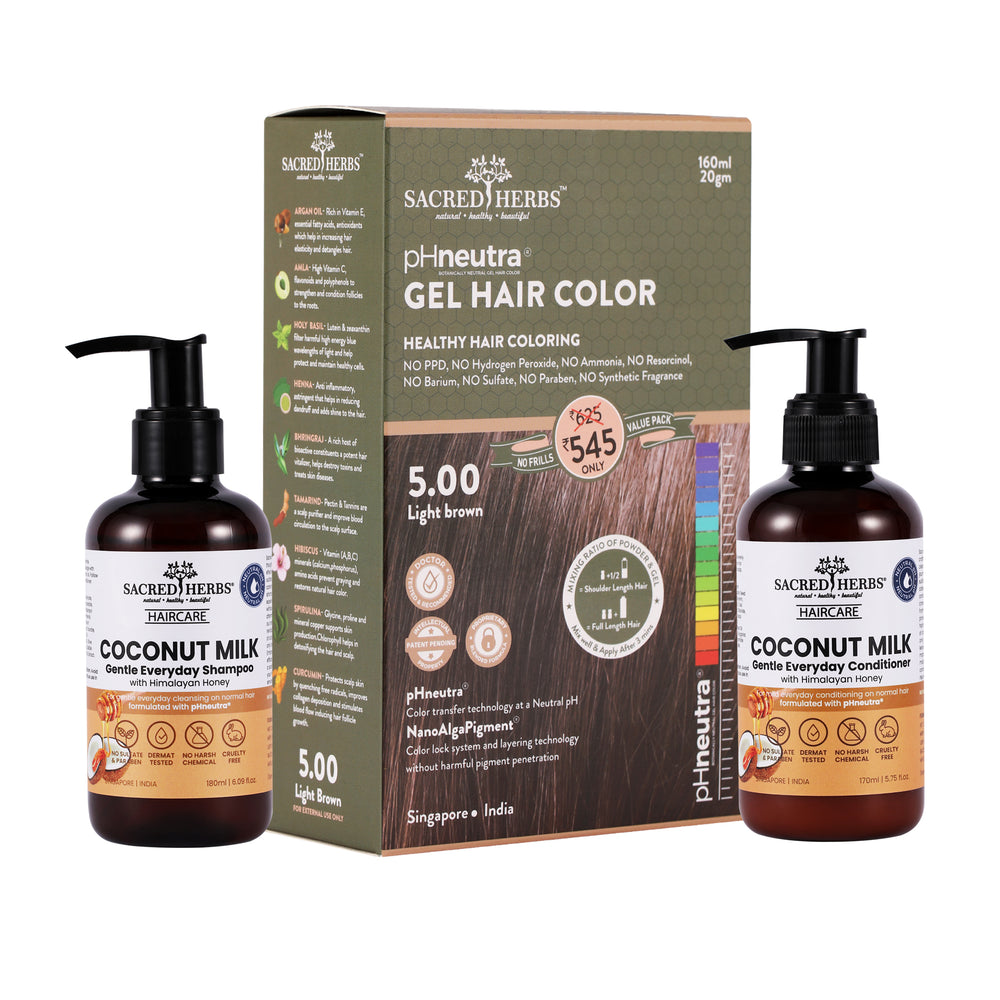 Coconut Milk Hair Care: Complete Hair Color Value Pack