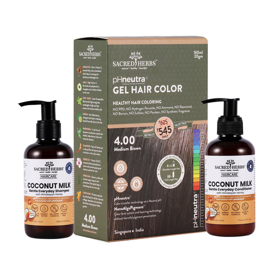 Coconut Milk Hair Care: Complete Hair Color Value Pack