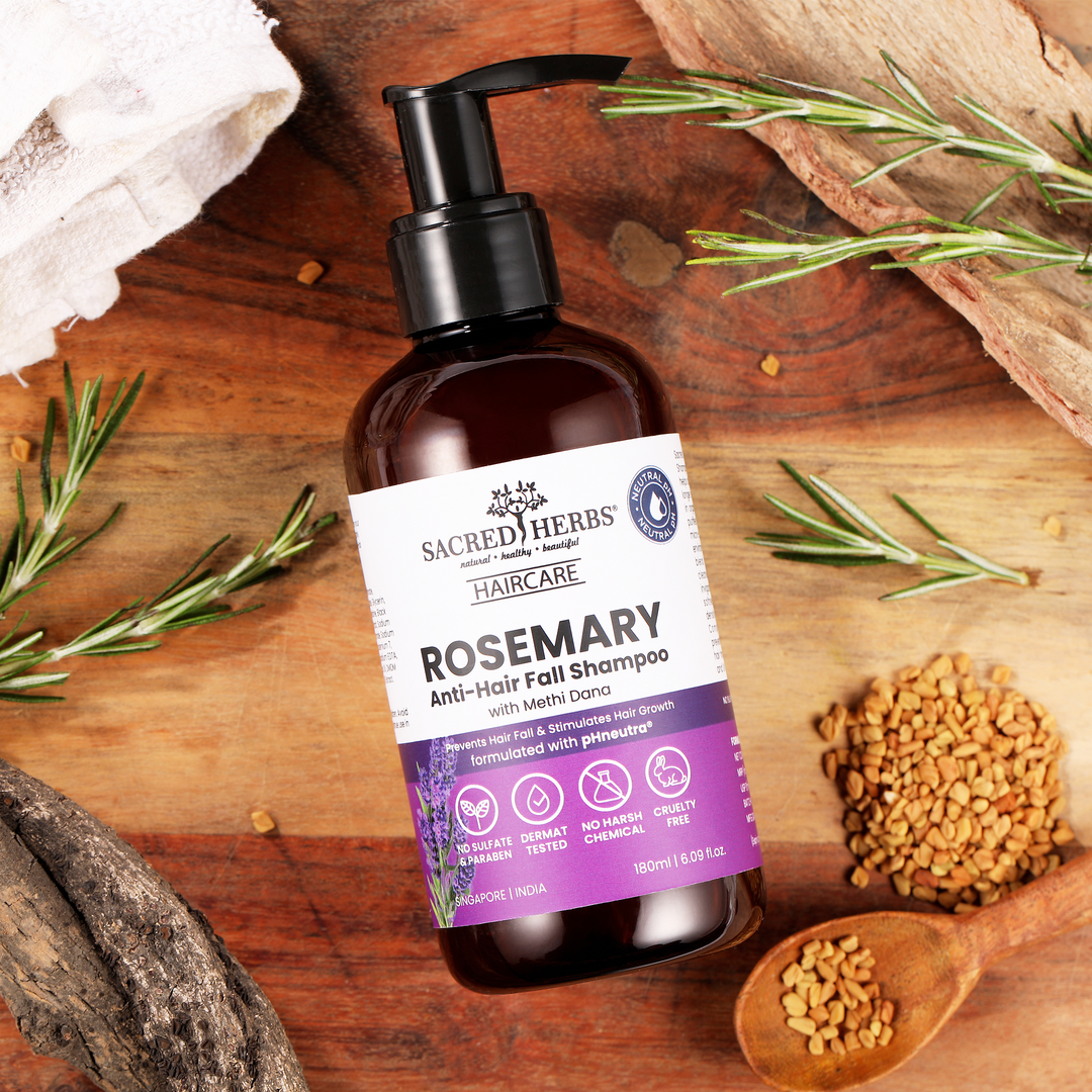 Rosemary Anti-Hair Fall Shampoo with Rosemary & Methi Dana