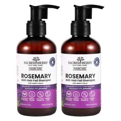 Rosemary Anti-Hair Fall Shampoo with Rosemary & Methi Dana (Pack Of 2)