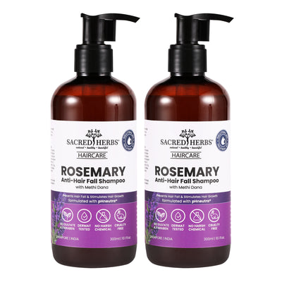Rosemary Anti-Hair Fall Shampoo with Rosemary & Methi Dana (Pack Of 2)
