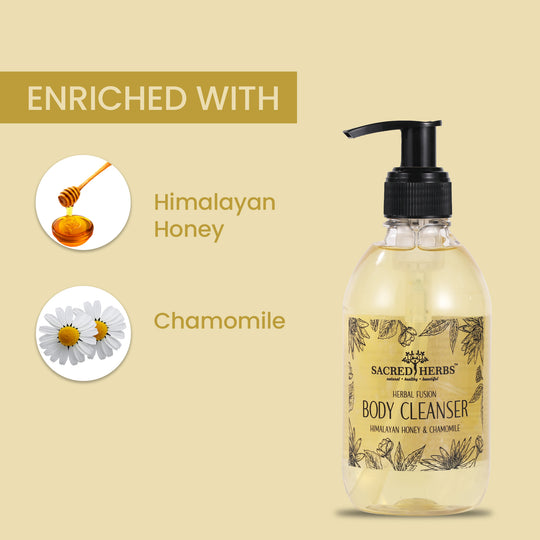 Herbal Fusion Body Cleanser - Himalayan Honey & Chamomile