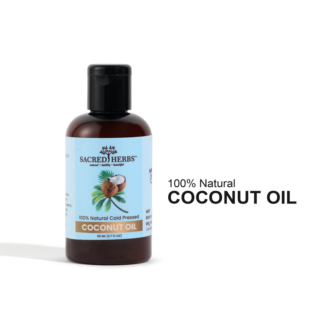 Sacred Herbs 100% Natural Cold Pressed COCONUT OIL