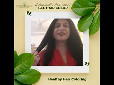Natural Black 1.00 Sacred Herbs® Botanically Activated Gel Hair Color