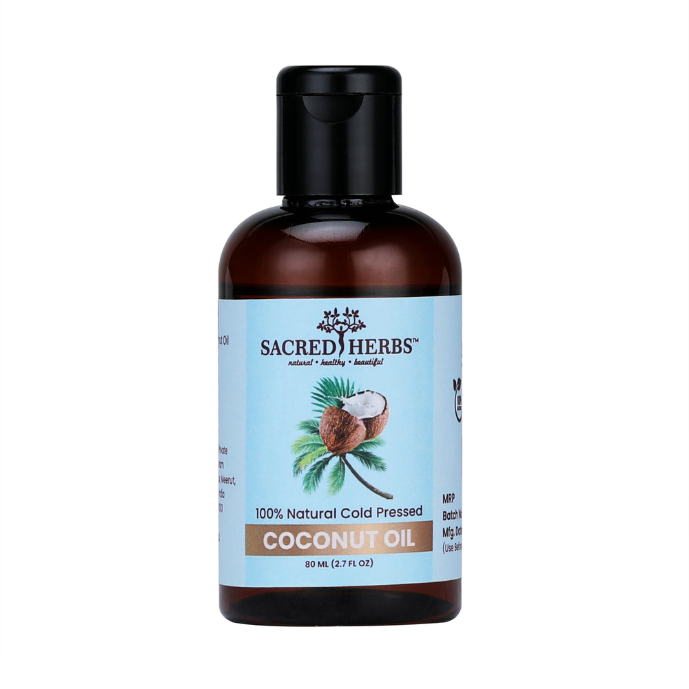 Sacred Herbs 100% Natural Cold Pressed COCONUT OIL