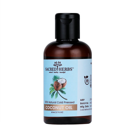 Sacred Herbs 100% Natural Cold Pressed COCONUT OIL